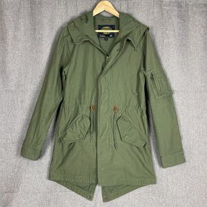 Alpha Industries Field Coat Lonely Jacket Utility Military Made In USA Mod Coat